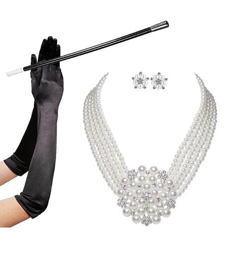 Women'S Accessories In The 1950S - Audrey Hepburn Desayuno en Tiffanys Conjunto