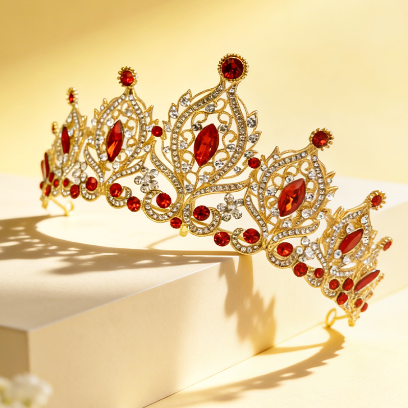 Women'S Red Accessories - Accesorio para el cabello de novia