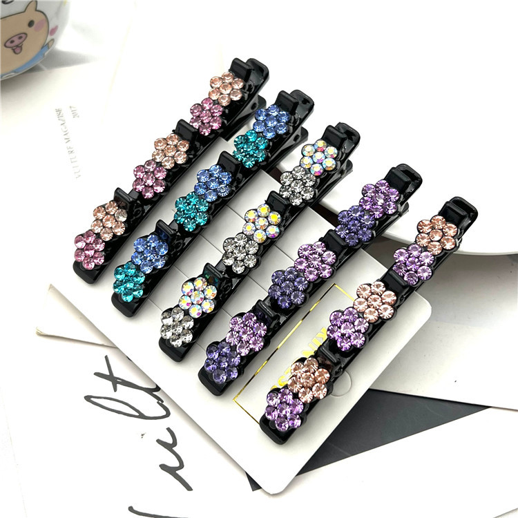 Pinza de pelo trenzada con per - Women Accessories Sale reseña y precio