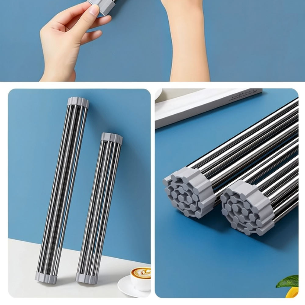 Escurridor de platos de acero  - Women Kitchen Accessories reseña y precio