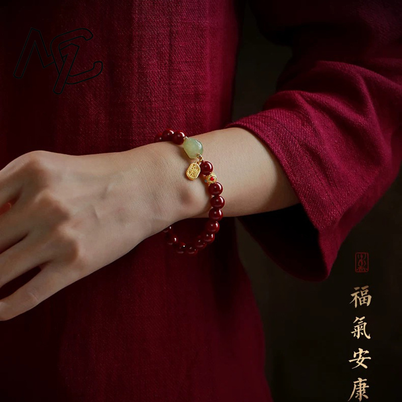 Pulsera de Cinabrio Rojo Natur - Women'S Red Accessories reseña y precio