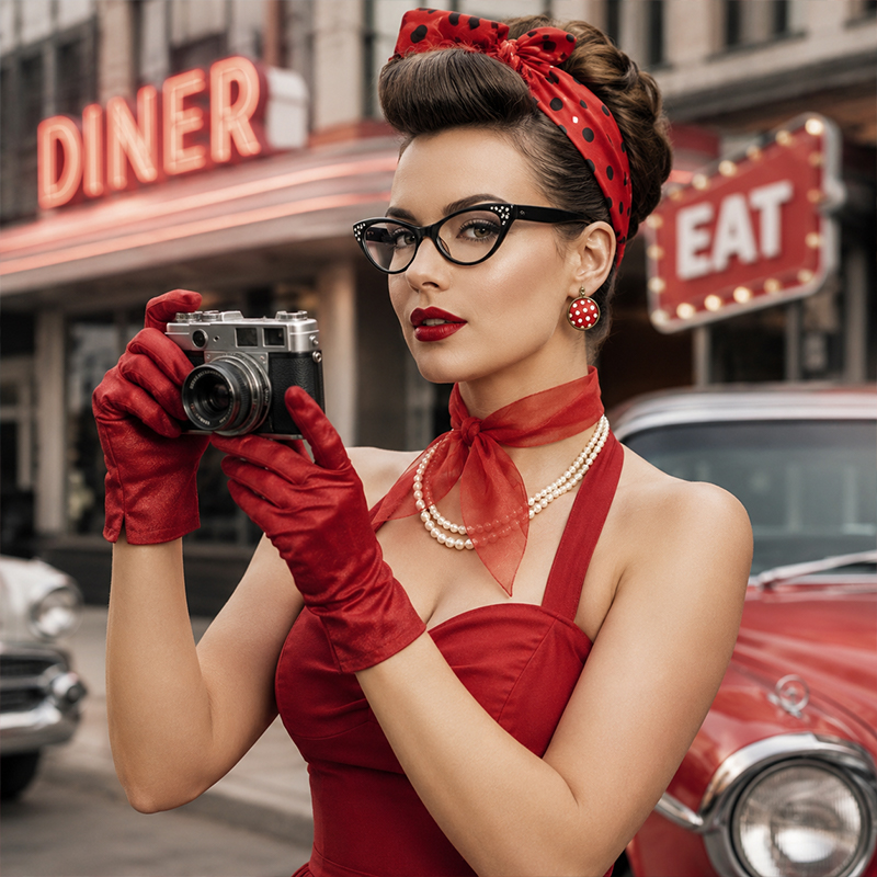 Accesorios de Disfraz Rockabil - Women'S Accessories In The 1950S reseña y precio