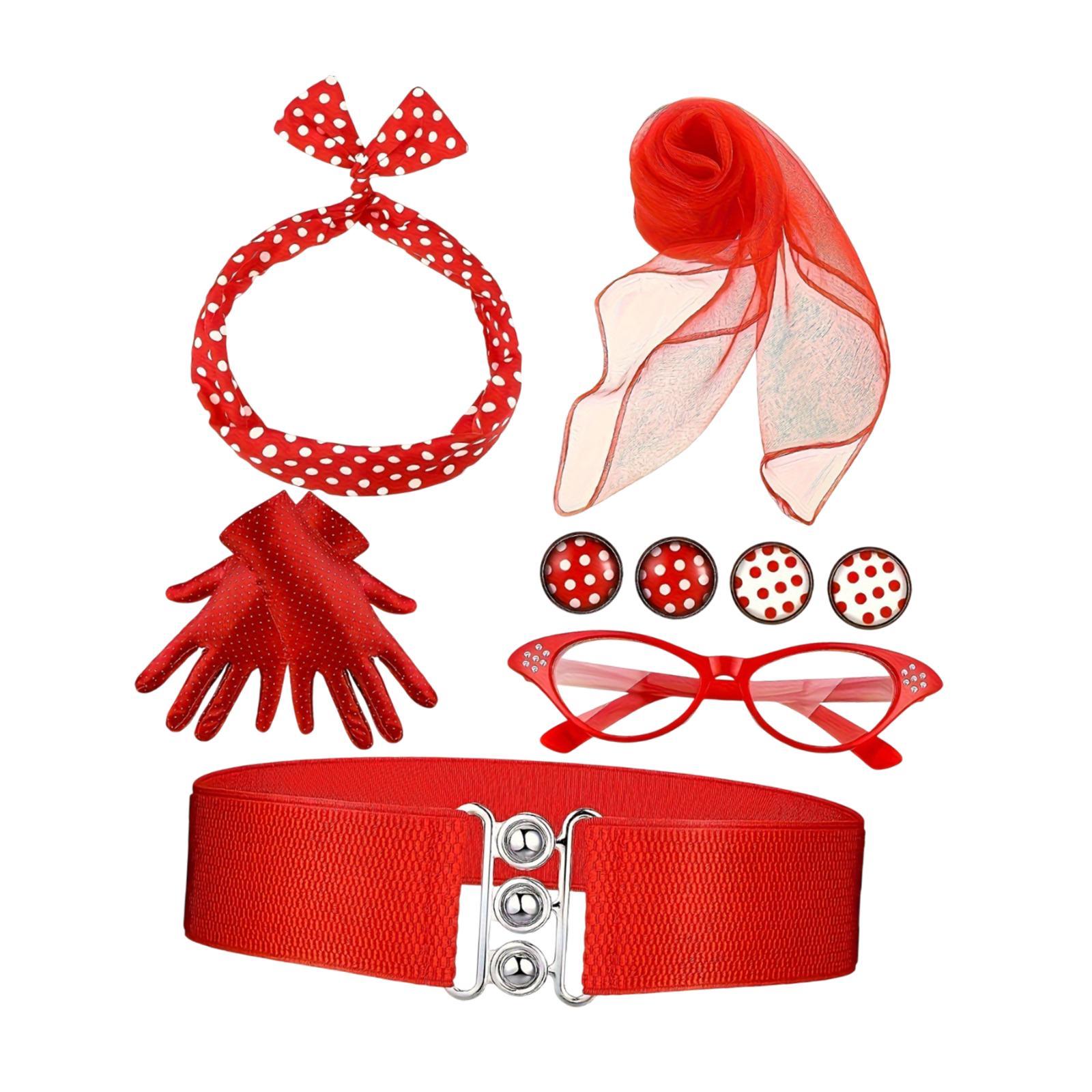 Disfraz de los años 50 para mu - Women'S Accessories In The 1950S reseña y precio