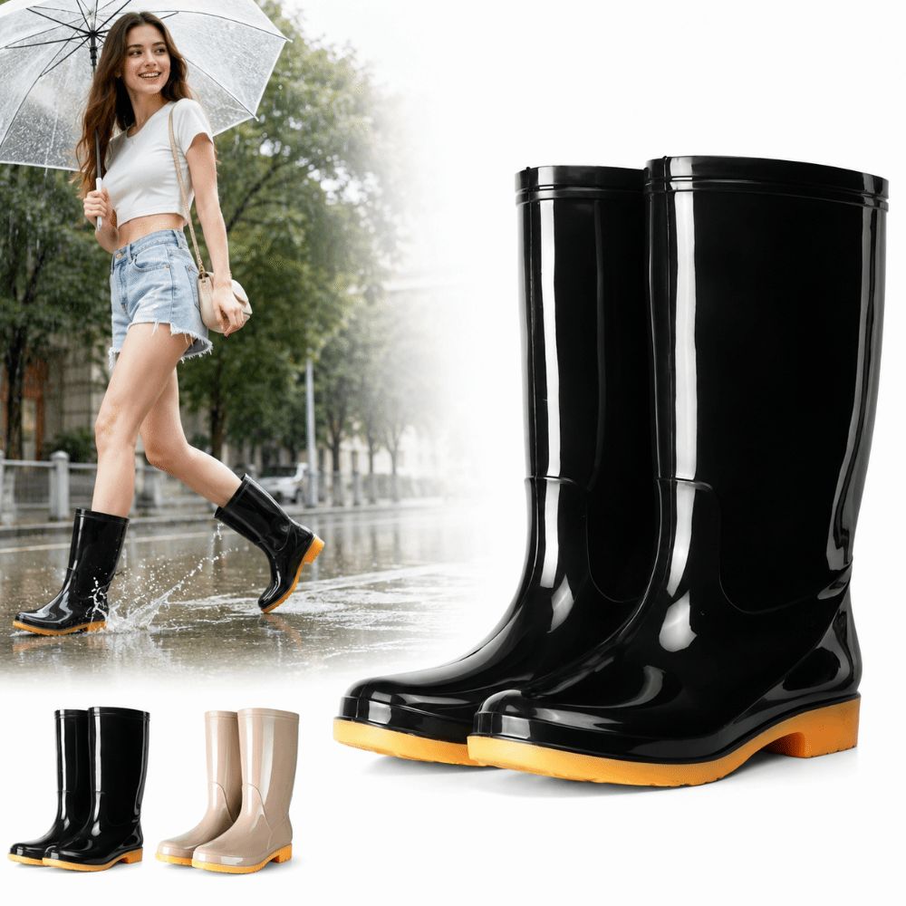 Botas de lluvia largas antides - Women Kitchen Accessories reseña y precio