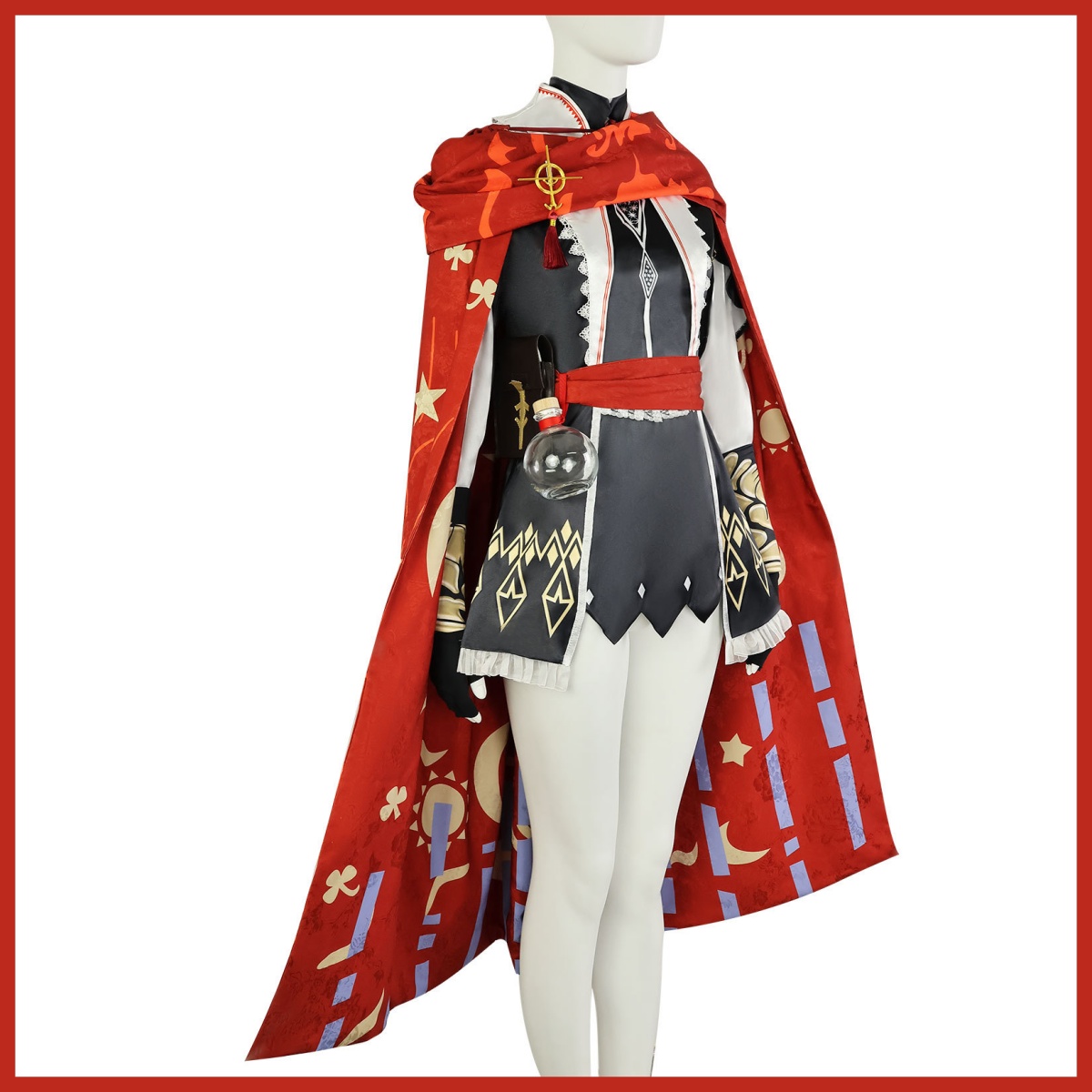Disfraz de Cosplay de Exusiai  - Women'S Red Accessories reseña y precio
